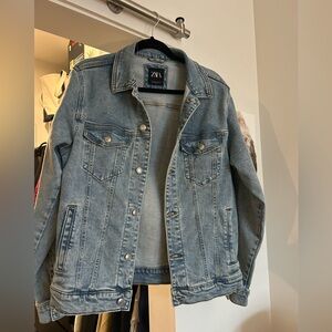 Zara Light Blue Denim Jacket